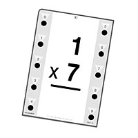 Hot Dots Flash Cards - Multiplication