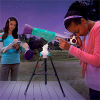 Nancy B's Science Club Moonscope and Sky Gazer's Activity Journal