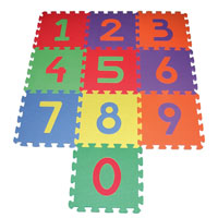 Edu Tiles Numbers - 10 pc
