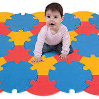 Edu Tiles Circle Mat - 27 pc