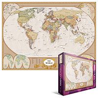 Map of the World 1000 piece puzzle