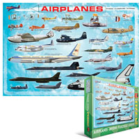 History of Aviation 100 piece puzzle