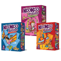 KooKoo Puzzles Three Pack