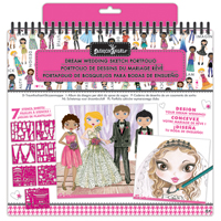 Fashion Design Sketch Portfolio - Dream Wedding