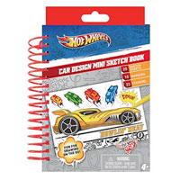 Hot Wheels Mini Sketch Book