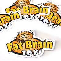 Fat Brain Toys Vinyl Sticker