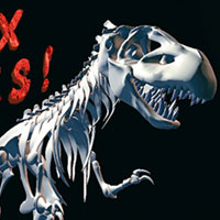 TRex Lives Flip Book