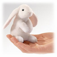Mini Lop Ear Rabbit Puppet