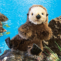 Baby Sea Otter Puppet