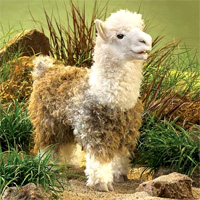 Alpaca Puppet