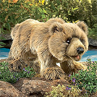 Grizzly Bear Puppet