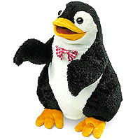 Bow Tie Penguin Puppet