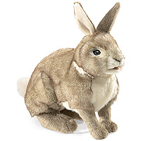 Cottontail Rabbit Puppet