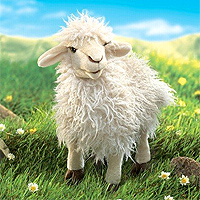 Longwool Sheep Puppet