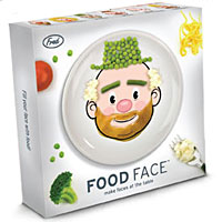 Food Face Kids' Dinner Plate