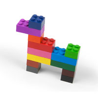 Stack-A-Doodle Block Crayons