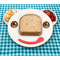 Spreddy Bear Sandwich Plate
