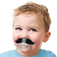 Chill Baby Mustache Pacifier