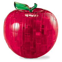 3D Crystal Puzzle - Apple