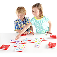 Jumbo Texture Dominoes
