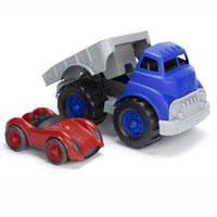 Flatbed with Red Race Car