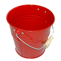 Metal Bucket - Red