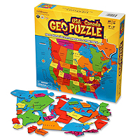 GeoPuzzle USA and Canada