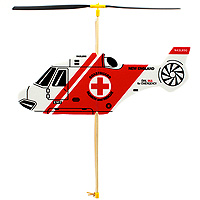 Rubber Band Powered CopterToys