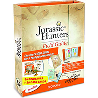 Jurassic Hunters Field Guide and Cards