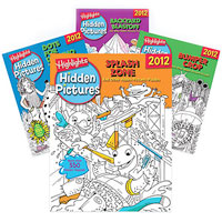 Highlights Hidden Pictures 2012 - 4 book set