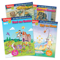 Highlights My First Hidden Pictures 2013 - 4 Book Annual Set