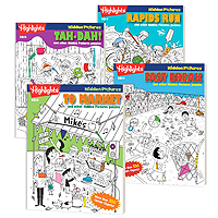 Highlights Hidden Pictures 2014 - 4 Book Set