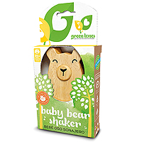 Green Tones Baby Bear Shaker