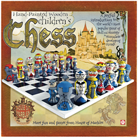 Children's Wooden Chess Set