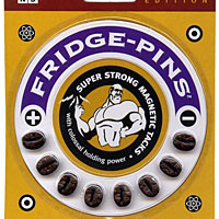 Fridge-Pins - Coffee Bean Edition
