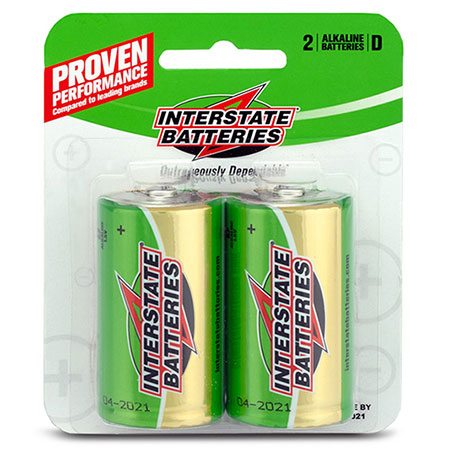 Interstate D Batteries - 2 Pack