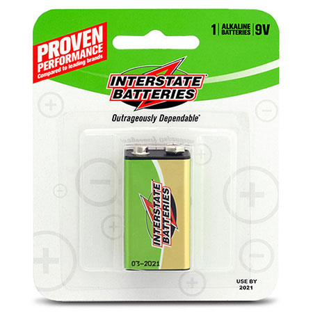 Interstate 9V Battery