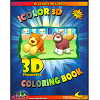 3D Playground Coloring Book