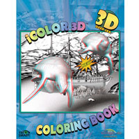 3D Deep Sea Coloring Book