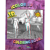3D Castle Coloring Book