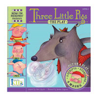Now I'm Reading Plays - The Three Little Pigs - Level 1