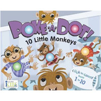 Poke-a-Dot! 10 Little Monkeys