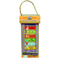 Green Start Book Tower - Little Nursery Rhymes
