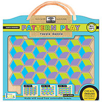 Green Start Pattern Play Wooden Puzzle - Razzle Dazzle