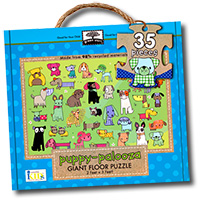 Green Start Giant Floor Puzzle - Puppy-Palooza