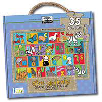 Green Start Giant Floor Puzzle - ABC Animals