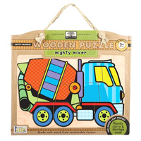 Green Start Wooden Puzzle - Mighty Mixer