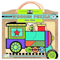 Green Start Wooden Puzzle - Choo Choo
