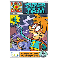 Phonics Comics - Super Sam