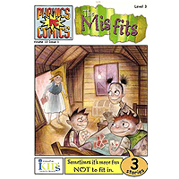 Phonics Comics - The Misfits